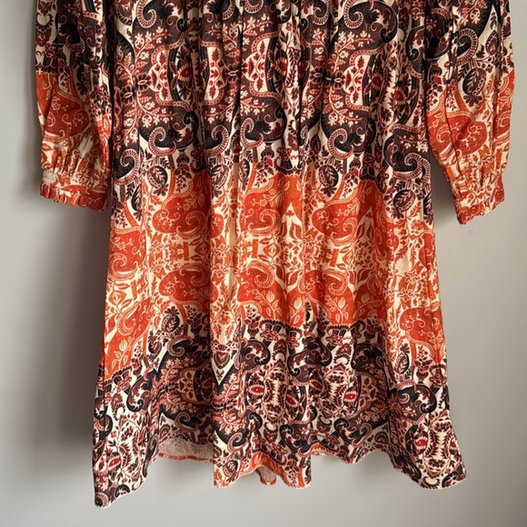 Anthropologie Agua Bendita Elayna Midi Dress Small - Picture 7 of 14